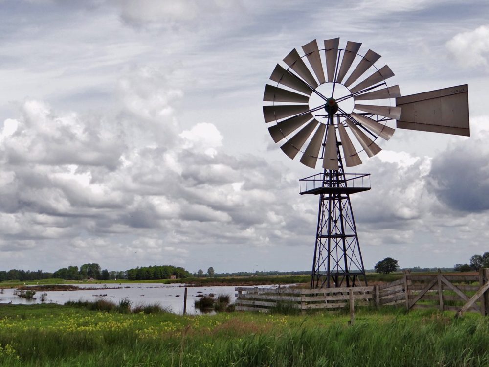 Amerikaanse windmotor Westersanning