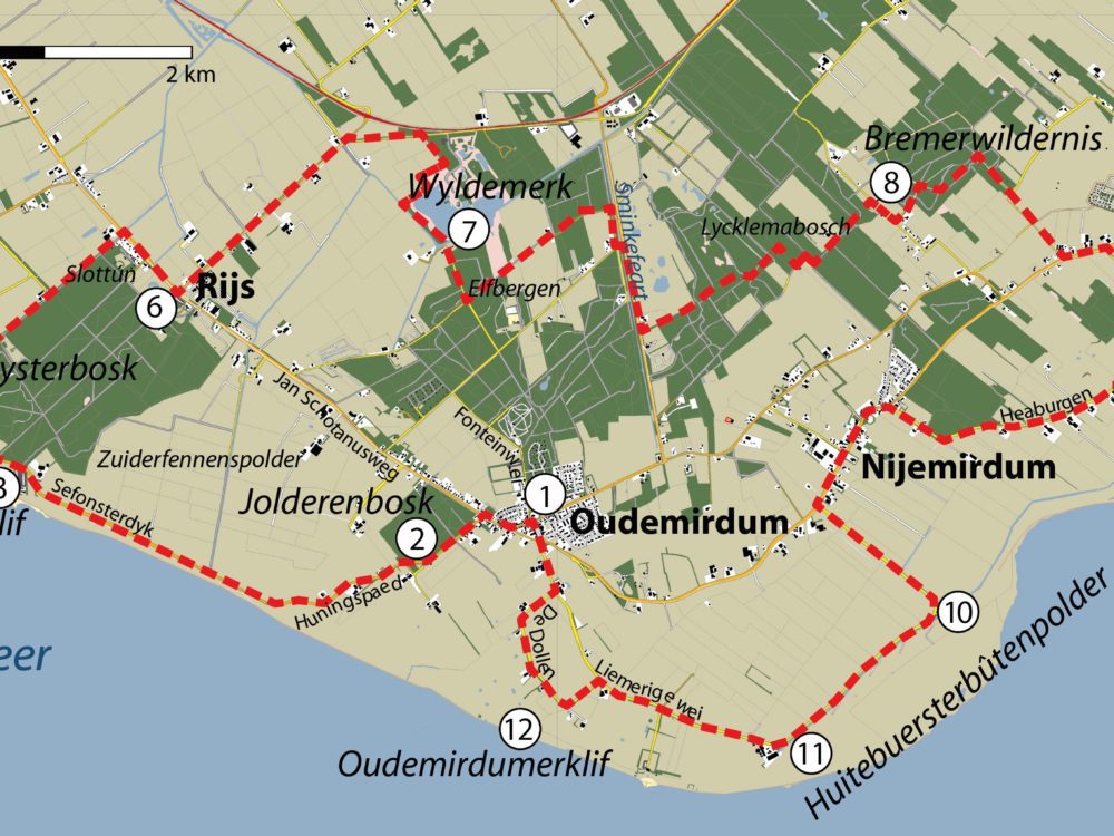 Fietsroute ijsselmeerkust