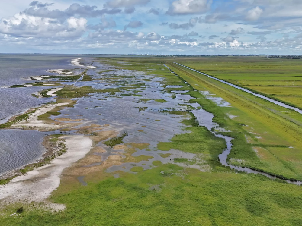 warkumerwaard aanleg stormbroedkering