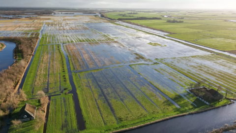 : Boezemlanden tijdelijk onder water